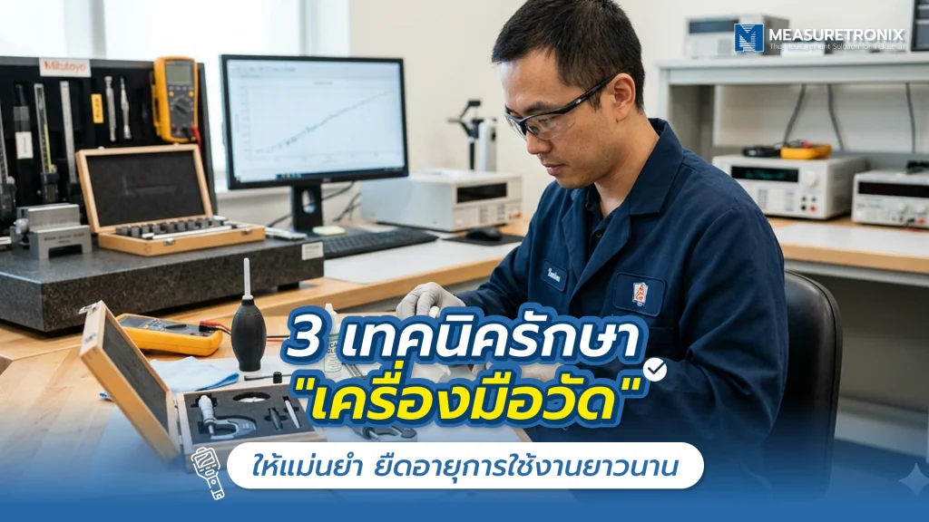 3 เทคนิครักษา “เครื่องมือวัด” ให้แม่นยำ ยืดอายุการใช้งานยาวนาน